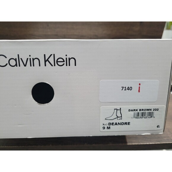 Calvin Klein Women's Deandre Slip-On Casual Booties Dark Brown 9M New - Picture 10 of 10
